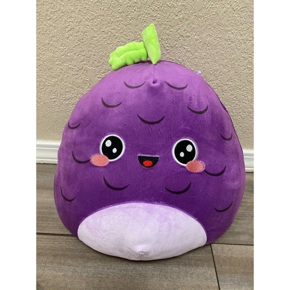 Squishmallows Toys Grape Squishmallow 4 10th Anniversary Cute
